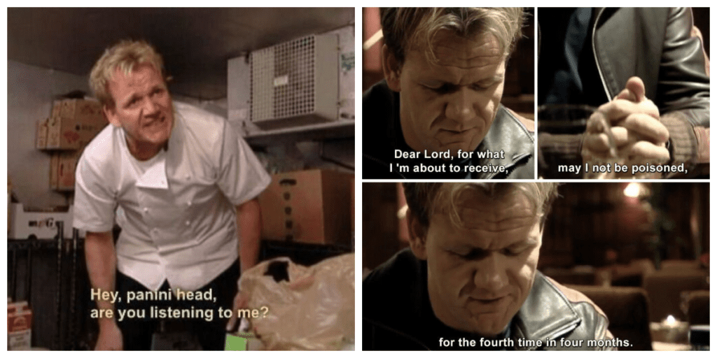Roasted by Ramsey: 40+ Funny Insults Served Up By Gordon Ramsey